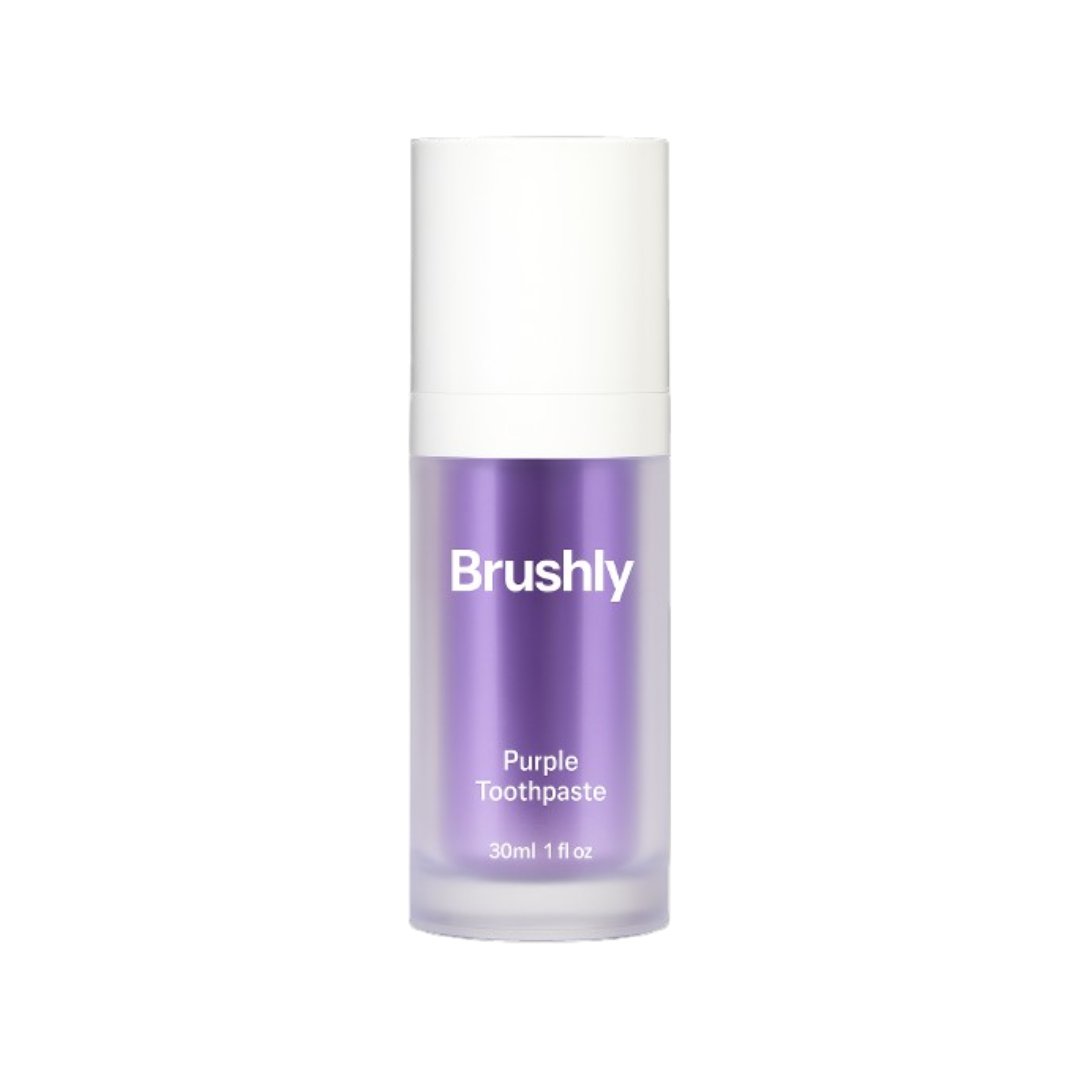 Brushly Whitening Purple Toothpaste